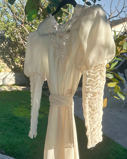 Vintage 1970s Victorian-Inspired Dress