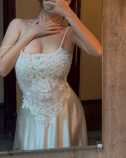 Rare Vintage Ivory Gown in Pure Silk